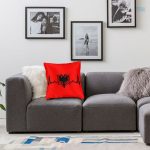 Accessoire de décoration aux couleurs de l'Albanie