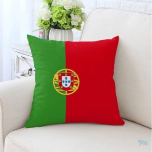 Drapeau du Portugal sur taie d'oreiller, style unique
