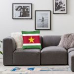 Accessoire de chambre aux couleurs du Suriname