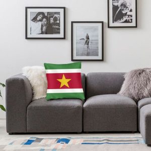 Accessoire de chambre aux couleurs du Suriname